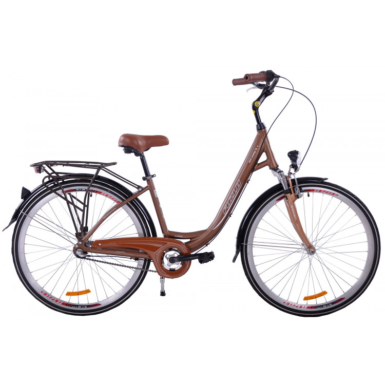 Mestský bicykel 28 Fuzlu New Jersey 3S ATM Zlatý Hliníkový